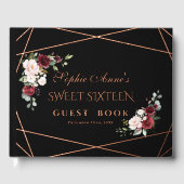 Véritable Foil Rose Gold Black Sweet sixteen (Recto)