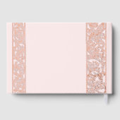 Véritable Foil Vintage Floral rose Mariage (Verso)