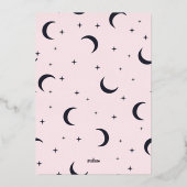 Véritable Foil Wicked Witch Halloween Invitation d (Verso)