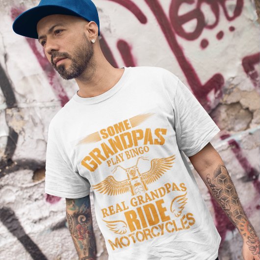 Véritable Grand-Pi Ride Motos T-Shirt