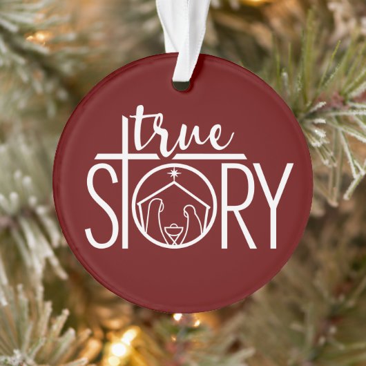 Véritable histoire Nativité Mary Joseph Jesus Noël (Arbre)