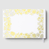 Véritable huile d'or Élégant Mariage floral (Verso)