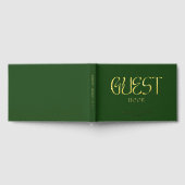 Véritable huile Élégante Calligraphie Verte Mariag (Complet)