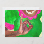 Véritable Jolie Filles Vie Invitation (Dos)