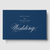 Véritable Mariage Bleu Luxe Elégant (Recto)