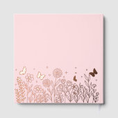Véritable Mariage floral élégant (Verso)