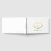 Véritable Mariage or blanc Elégant de couronne or (Complet)