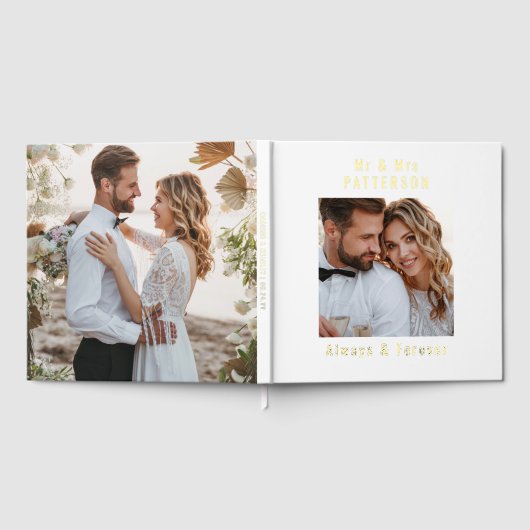 Véritable Mariage Photo Noms Personnalisés (Complet)