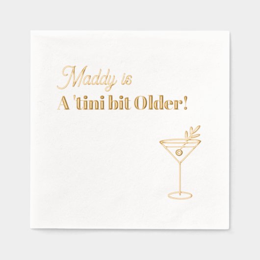 Véritable Martini Gold Foil 30e (Recto)