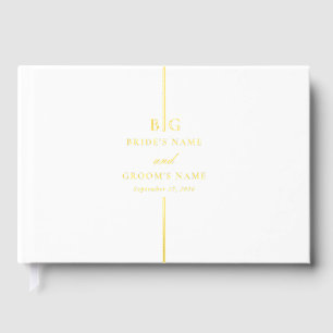 Véritable minimaliste de l'huile d'or Élégant Mari