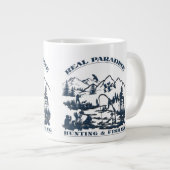 Véritable paradis Café Mug (Devant droit)