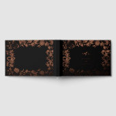 Véritable Rose Gold Foil Floral Mariage botanique (Complet)