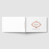 Véritable Rose Gold Foil Wreath Elegant Mariage bl (Complet)