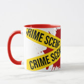 Véritable scène de crime Mug (Gauche)