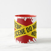 Véritable scène de crime Mug (Centre)