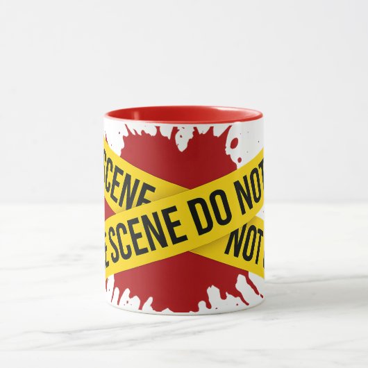 Véritable scène de crime Mug (Centre)