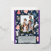 Véritable signification de la carte de Noël (Recto/Verso)