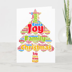 Véritable signification de Noël, Carte Arbre de No