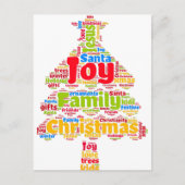 Véritable signification de Noël, Carte Arbre de No (Devant)