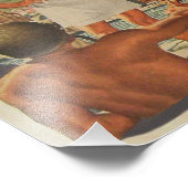 Véritable Tales de Serviettes No 4 de 6 Impression (Coin)