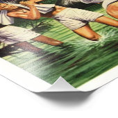 Véritable Tales de Serviettes No 5 de 6 Impression (Coin)