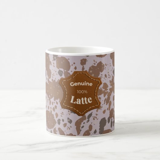 Véritable tasse de latte 100% – Latte glacé (Centre)