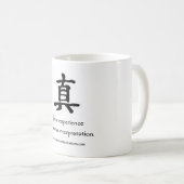 Véritable TASSE d'expérience (Devant droit)