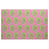 Véritable Tissu rose et vert (Fat Quarter)