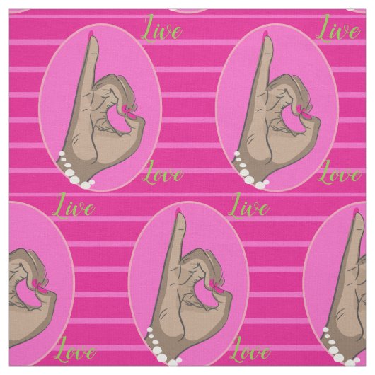 Véritable tissu rose et vert (Échantillon)