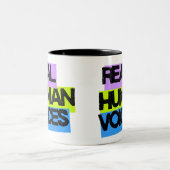 Véritable voix humaine - Mug - Aucune IA autorisée (Centre)