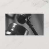 Veritas et Justitia on US FLag Visitekaartje (Achterkant)