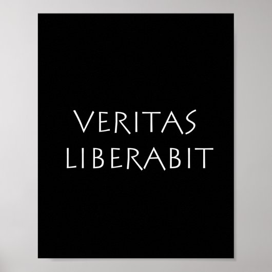 Veritas liberabit poster (Voorkant)