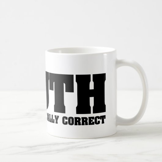 vérité jamais politiquement correcte tasse (Droite)