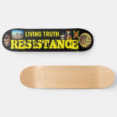 VÉRITÉ VIVANTE RÉSISTANCE Skateboard (Horz)