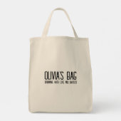 Vérités parentales | Le sac de maman drôle (Dos)