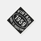  verjaardag 1959 servet (Hoek)