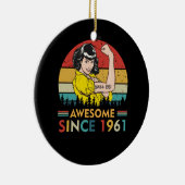  verjaardag 1961 keramisch ornament (Rechts)