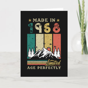 Verjaardag 1968 Vintage Kaart