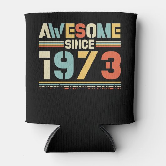 verjaardag 1973 blikjeskoeler (Voorkant)