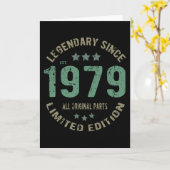  verjaardag 1979 kaart (Gele Bloem)