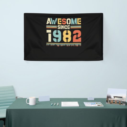 verjaardag 1982 spandoek (Beurs)