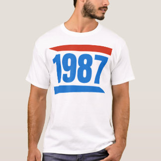 Verjaardag 1987  T-shirt Retro Style