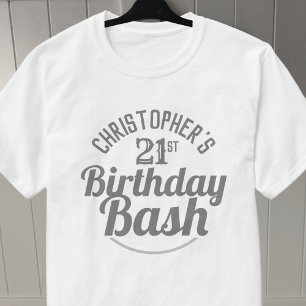 Verjaardag 21e verjaardag T-shirt