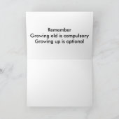 Verjaardag 65e kaart (Binnen)