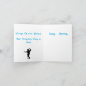 Verjaardag: 75 th kaart (Binnen)