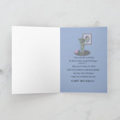 Verjaardag, 90e, Stilleven met kruik en Roos Kaart (Binnen)