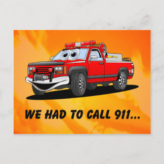 Verjaardag 911 Cartoon Briefkaart