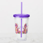 Verjaardag aanpassen dinosaurussen acryl drinkbeker (Rechts)