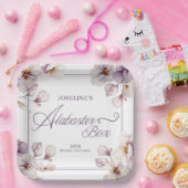 Verjaardag Alabaster Box Papieren Bordje (Feest)