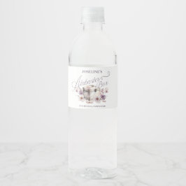 Verjaardag Alabaster Box Waterfles Etiket